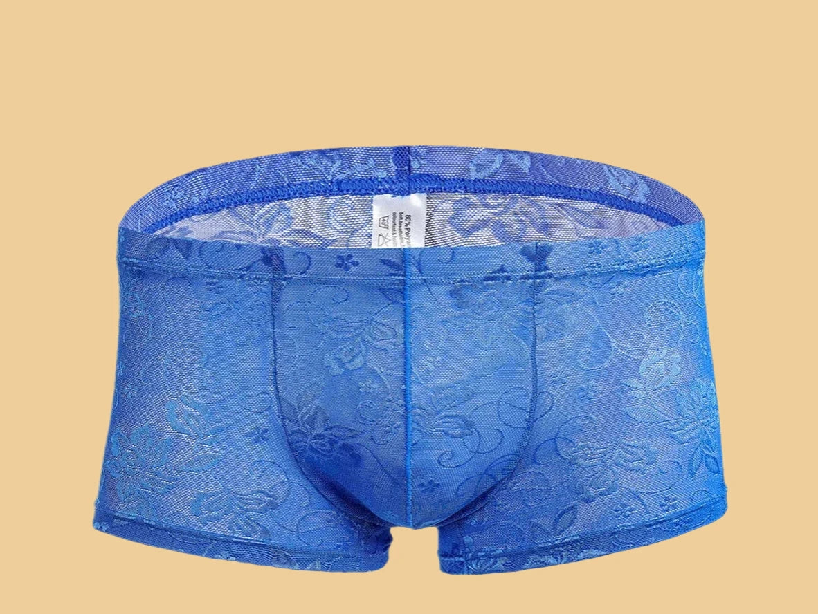 Gay Boxer Briefs | Seductive Lace Boxer Briefs