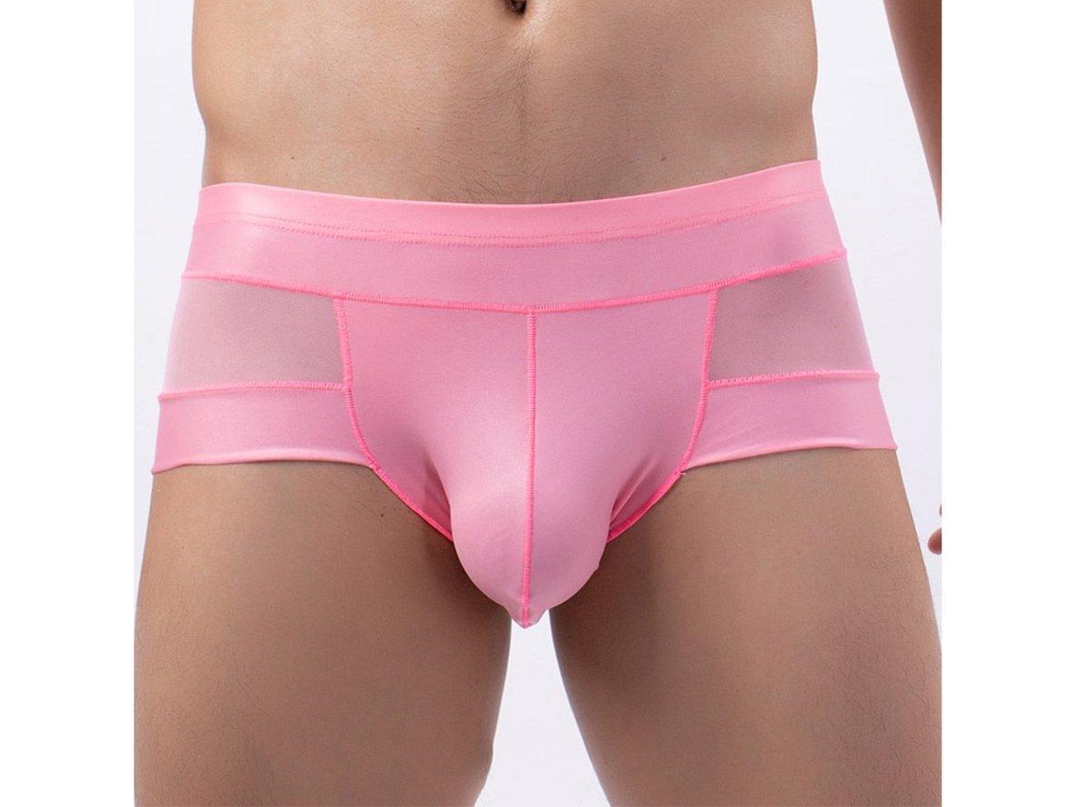 Gay Boxer Briefs | Sexy Mesh See-Through Boxers
