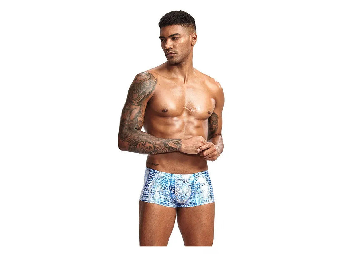 Gay Boxer Briefs | Snakeskin Pattern Boxer Briefs