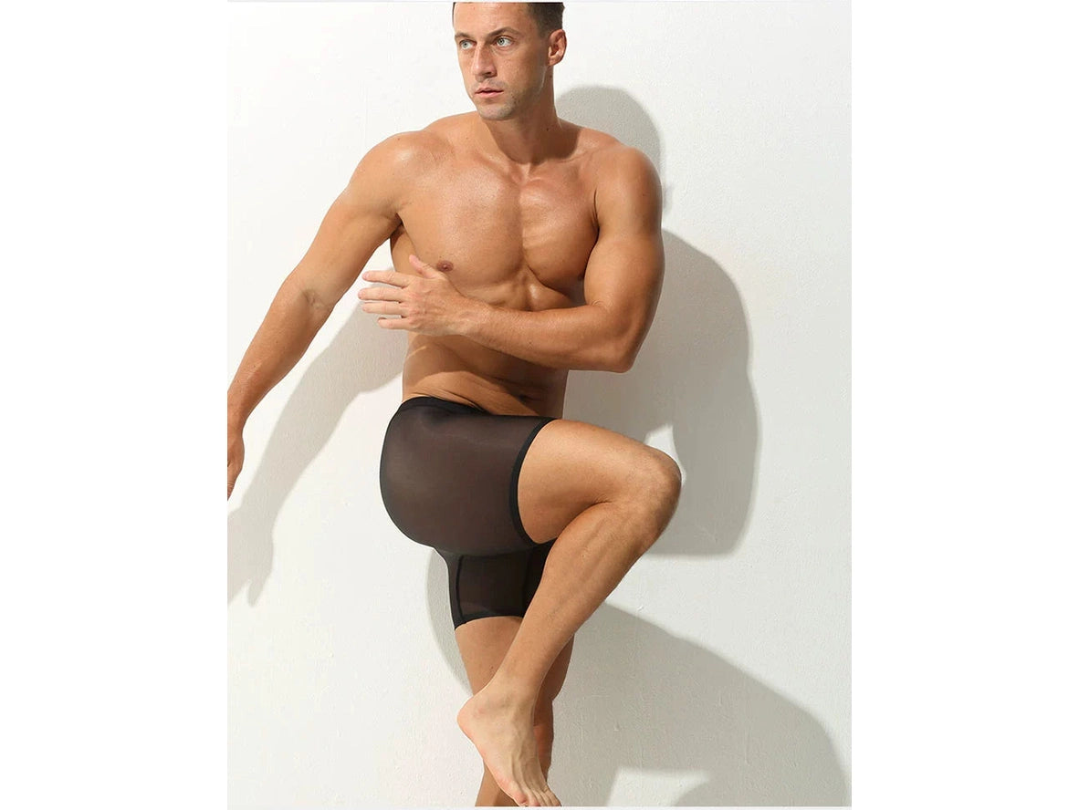 Gay Boxer Briefs | Ultra-Thin Fully Transparent Boxer Briefs