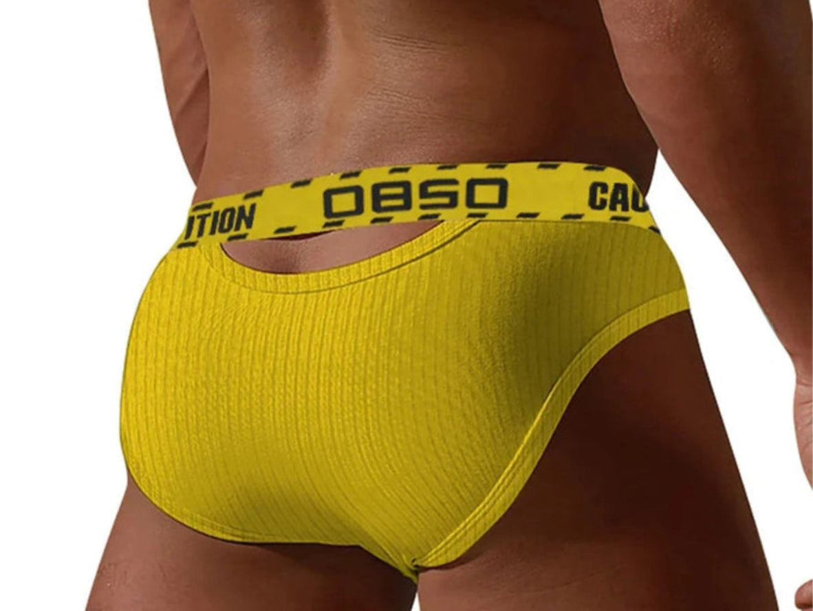Gay Briefs | 0850 Sexy Tight Cotton Hollow Briefs