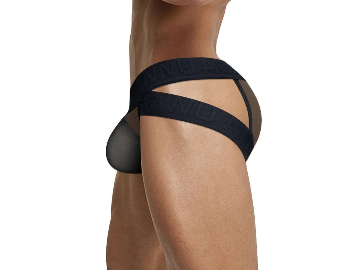 Gay Briefs | ADANNU Transparent Mesh Briefs