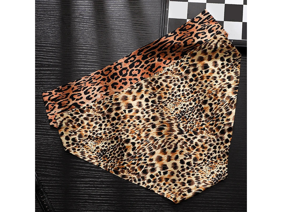 Gay Briefs | ALLMIX Soft Bulge Pouch Animal Print Briefs