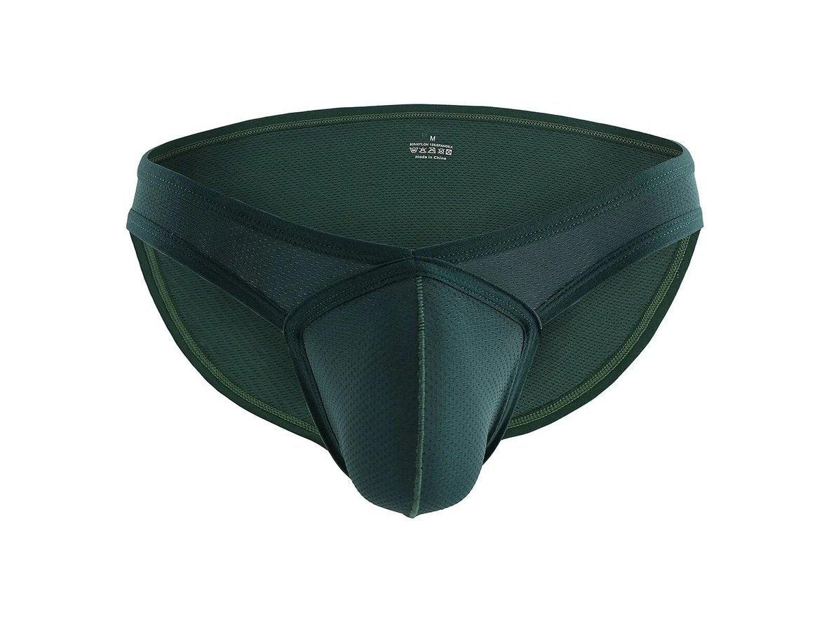 Gay Briefs | CLEVER-MENMODE Underwear Sexy Mesh Large Pouch Briefs