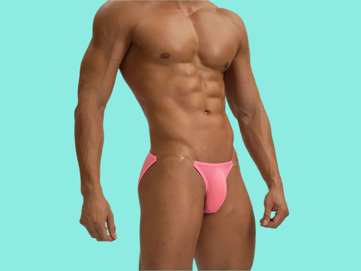 Gay Briefs | Clear Strap Mini Briefs