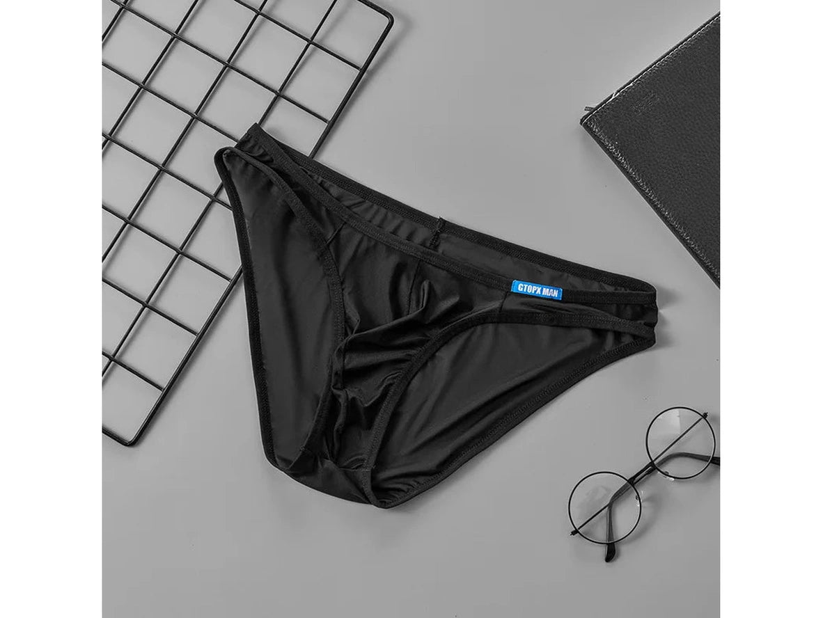 Gay Briefs | GTOPX MAN Ice Silk Translucent Briefs