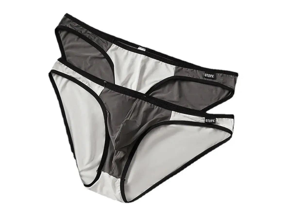 Gay Briefs | GTOPX MAN Underwear 2pc Pack Ice Silk Briefs