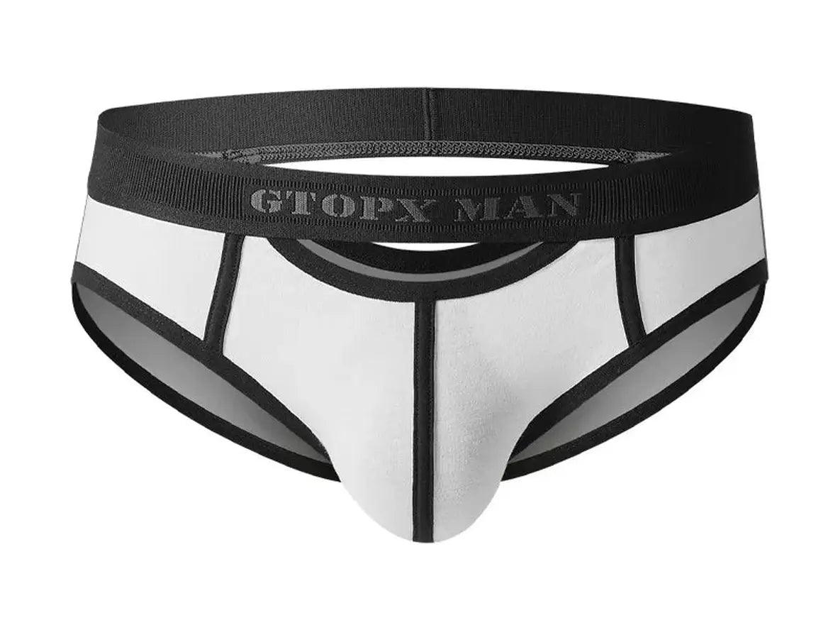 Gay Briefs | GTOPX MEN Sexy Hollow Cotton Briefs