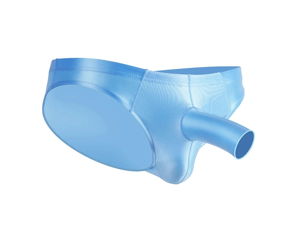 Gay Briefs | Glossy Open Pouch Briefs