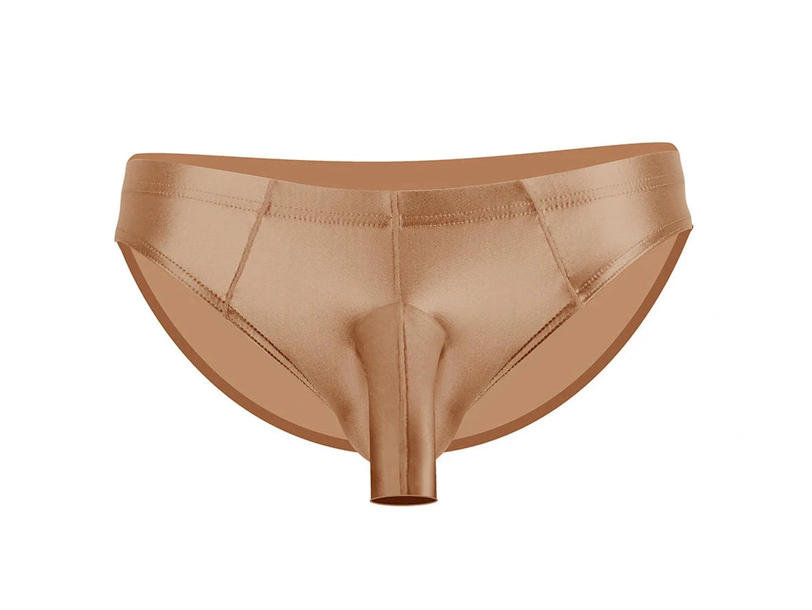 Gay Briefs | Glossy Open Pouch Briefs