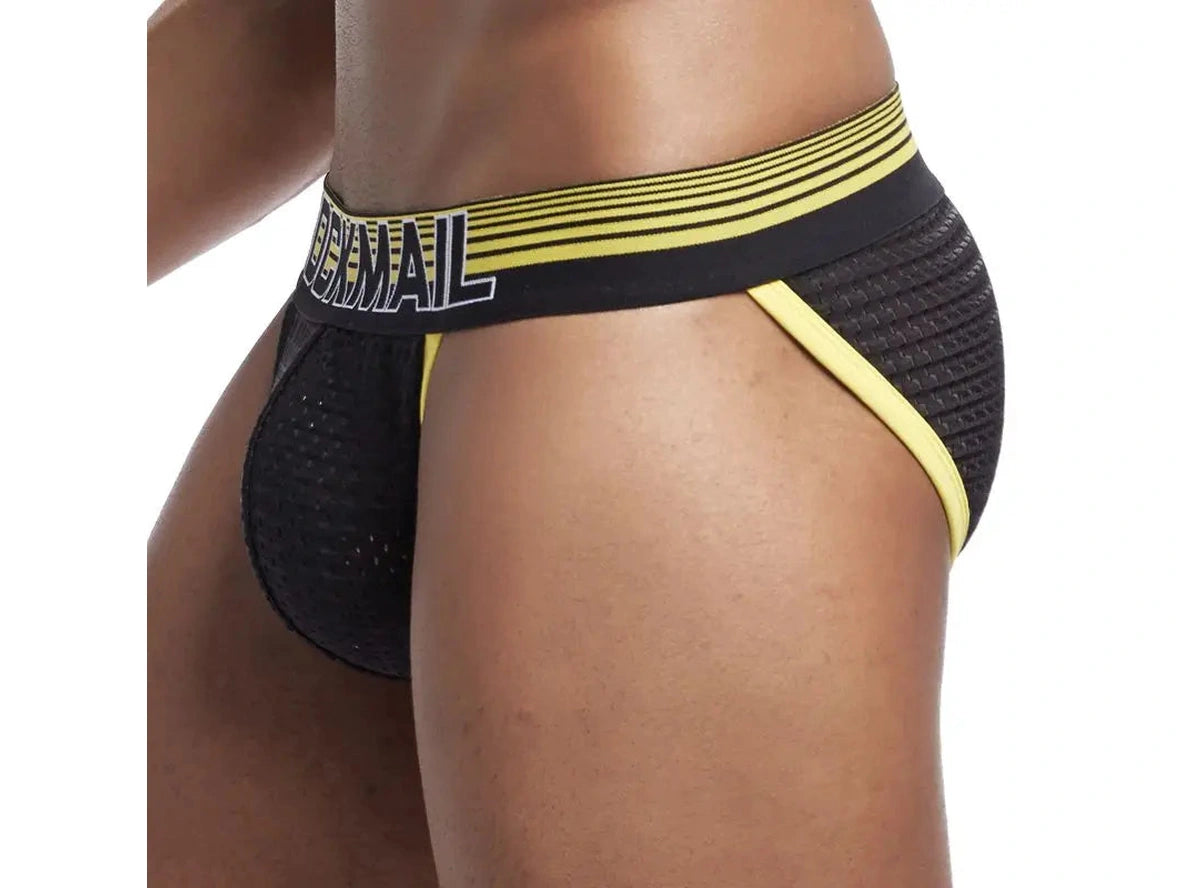 Gay Briefs | JOCKMAIL Mesh Sports Briefs 4 Piece Pack