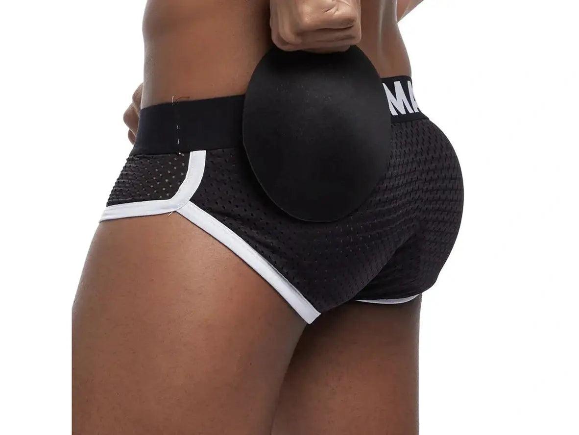 Gay Briefs | JOCKMAIL Underwear Mesh Padded Briefs