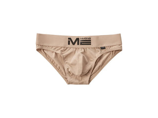 Gay Briefs | MENCCINO Low-Rise Sport Briefs - Khaki / M Waist 27-29"