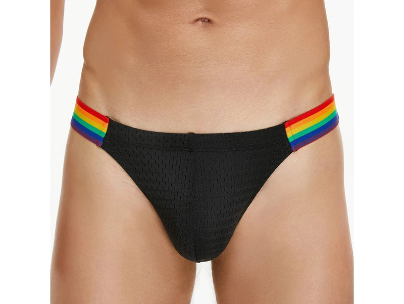 Gay Briefs | SEOBEAN Gay Pride Mesh Briefs