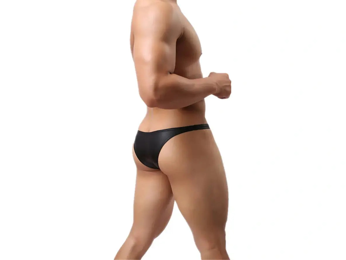 Gay Briefs | Sexy Hot Faux Leather Briefs