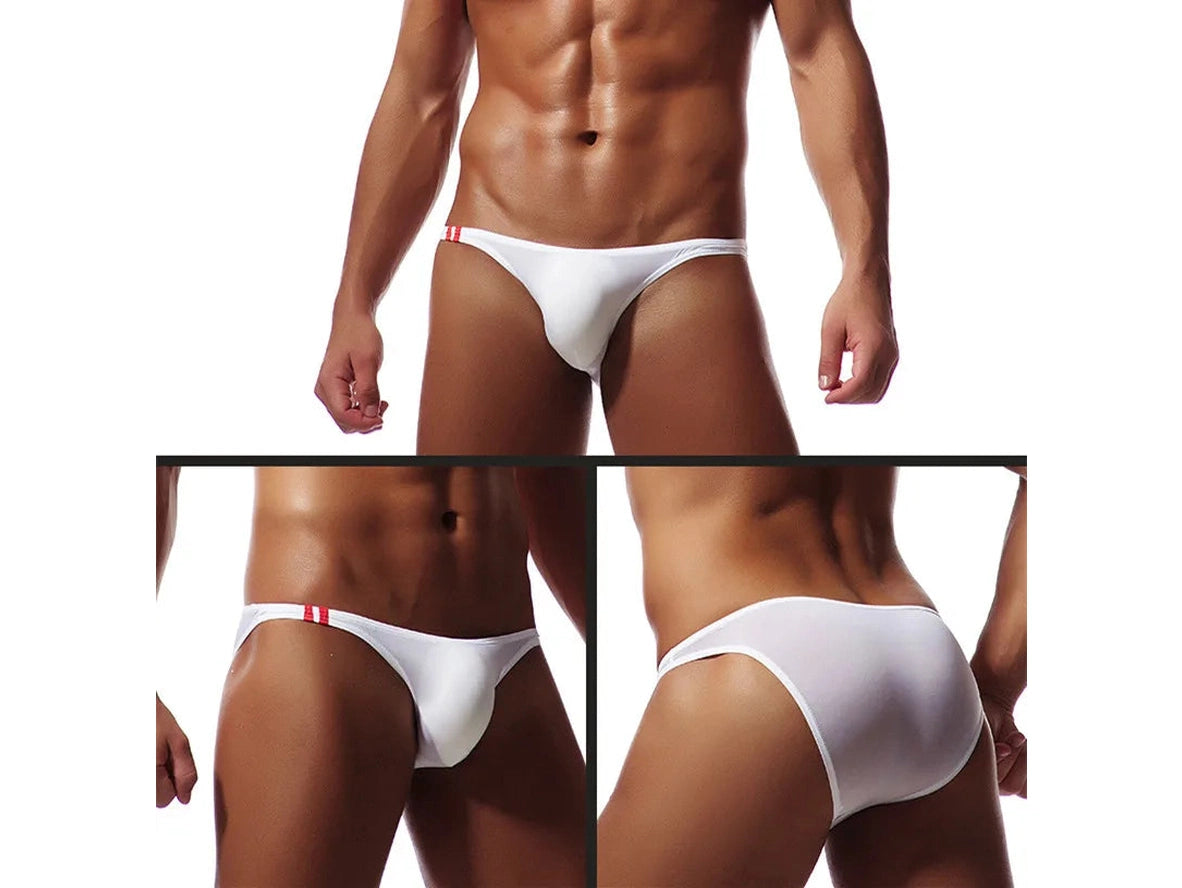 Gay Briefs | Soft Smooth Ice Silk Low-Rise Briefs
