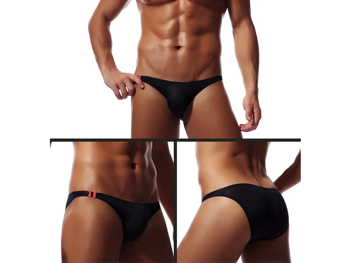 Gay Briefs | Soft Smooth Ice Silk Low-Rise Briefs