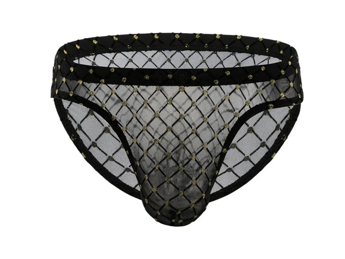 Gay Briefs | Transparent Mesh Sexy Underwear Briefs