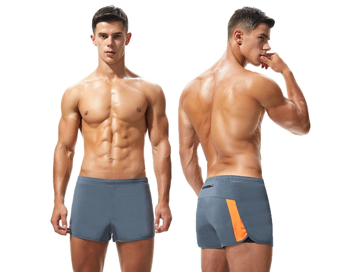 Gay Gym Shorts | 2 in 1 Compression Fitness Run Shorts