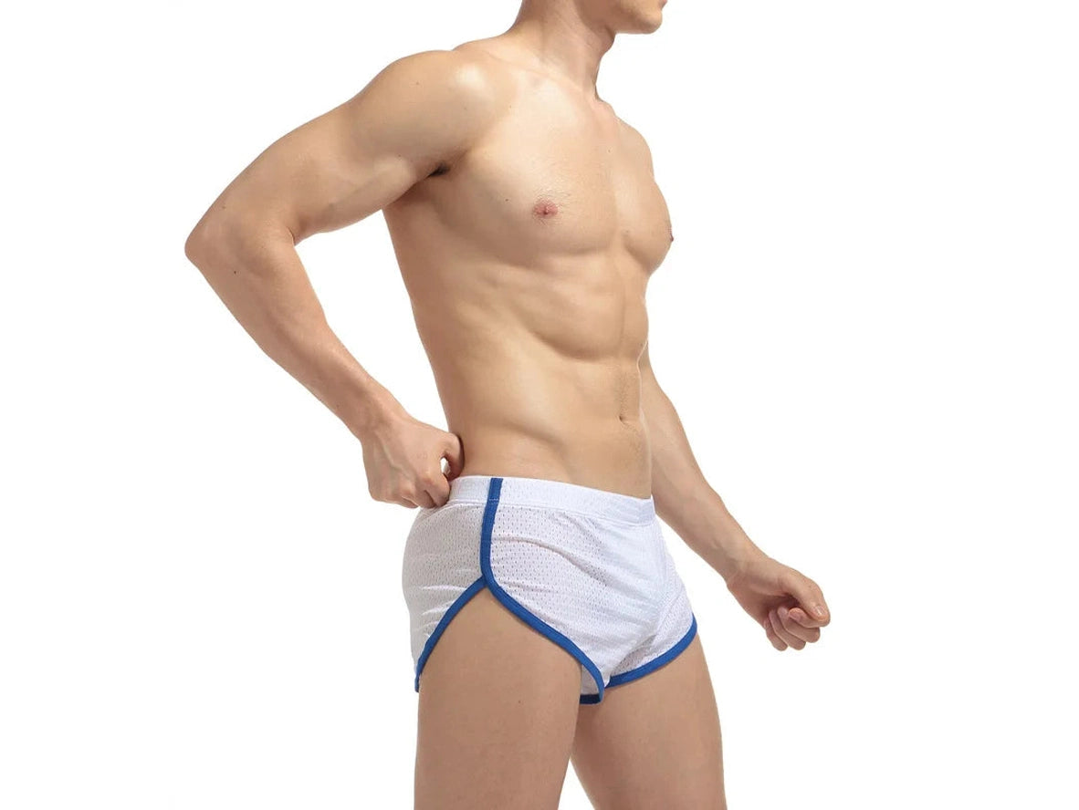 Gay Gym Shorts | 3" Mesh Split Side Shorts