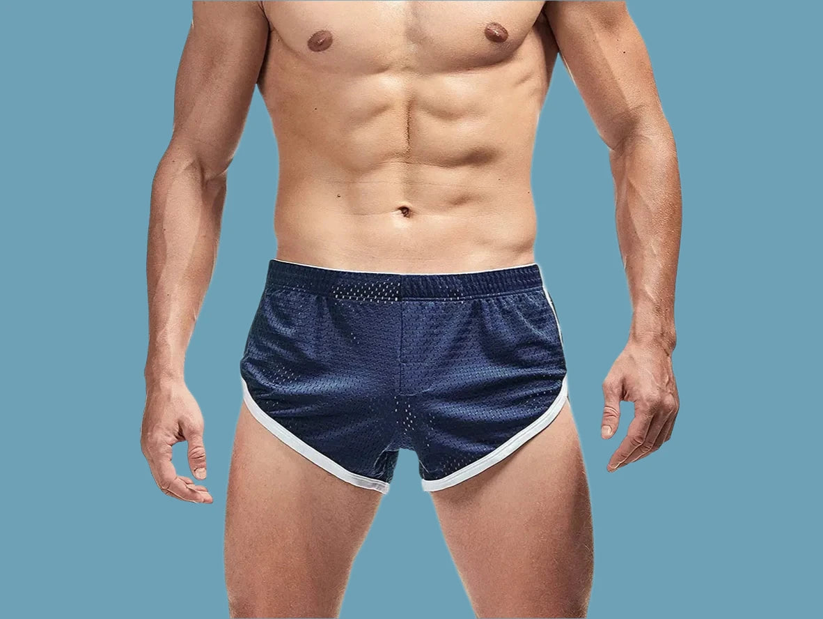 Gay Gym Shorts | 3" Mesh Split Side Shorts
