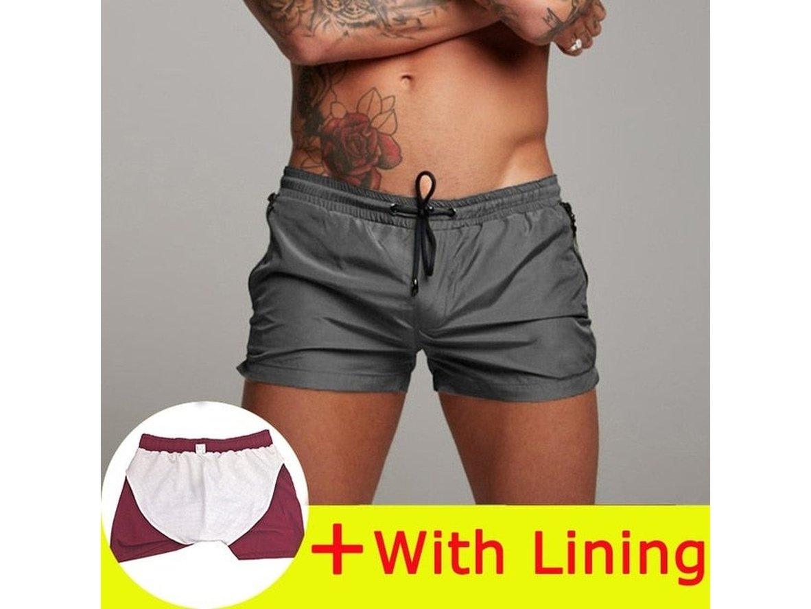 Gay Gym Shorts | ALSOTO Activewear Lined Workout Shorts