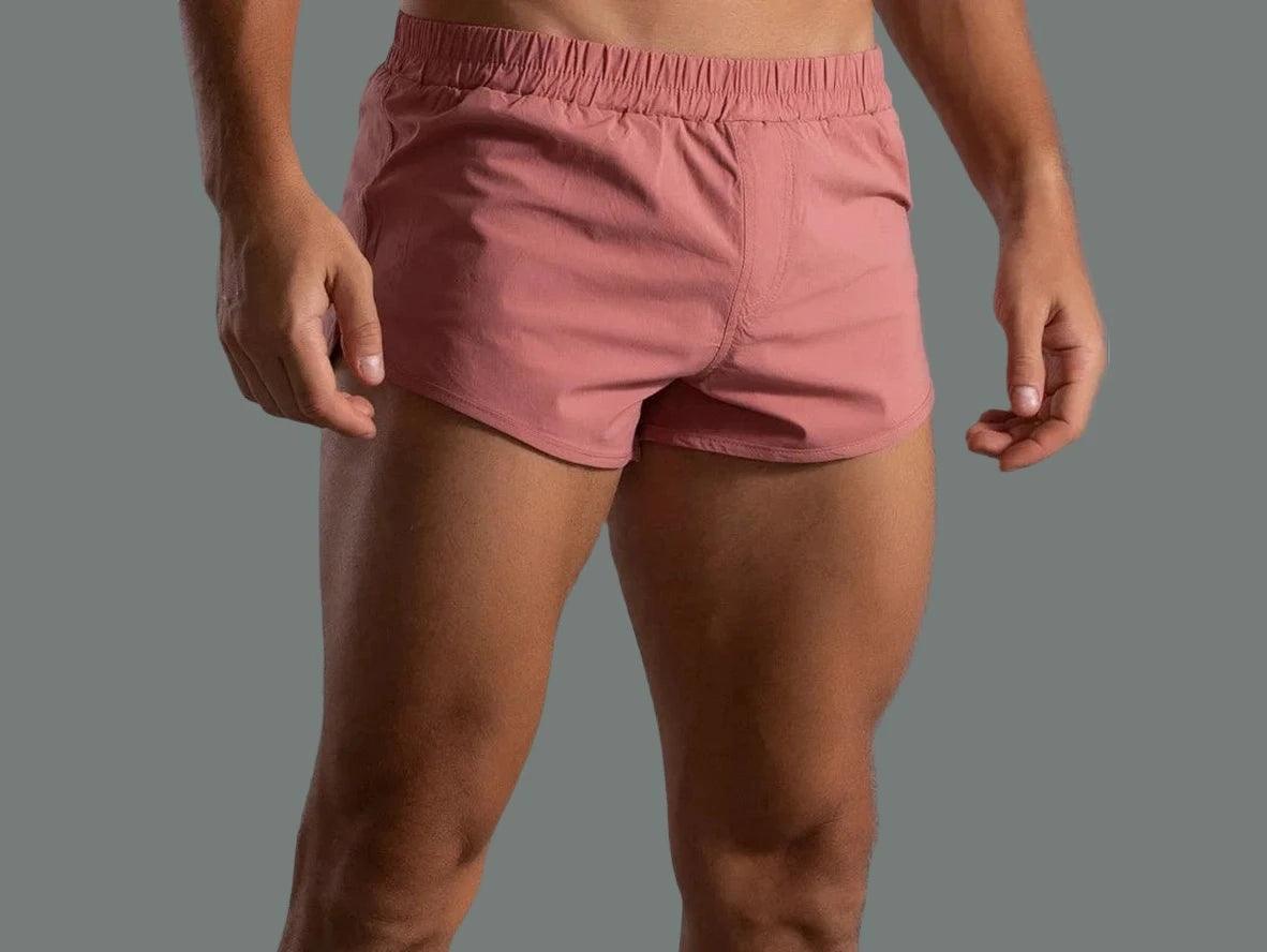 Gay Gym Shorts | Cotton 3 Inch Run Shorts