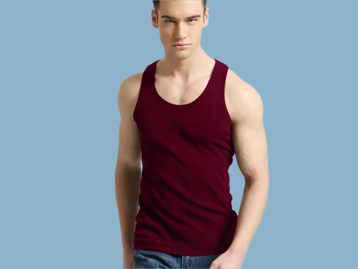 Gay Gym Tank Tops | Solid Cotton Tank Tops