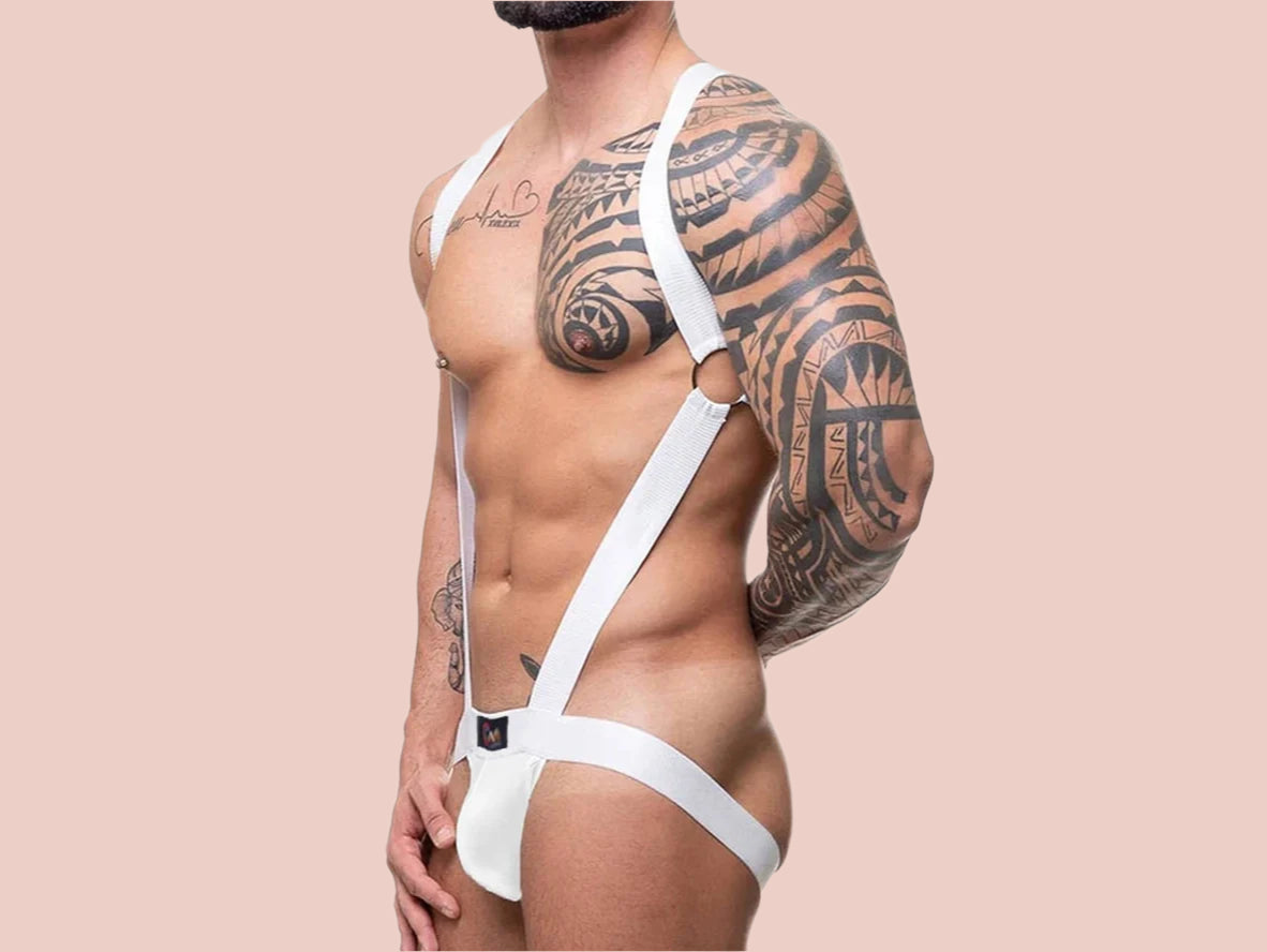 Gay Harness | CLEVER-MENMODE Suspender Strap Jockstrap Harness