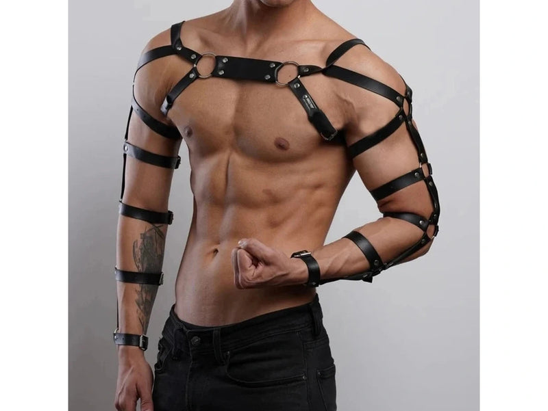 Gay Harness | Faux Leather Arm Shoulder Harness