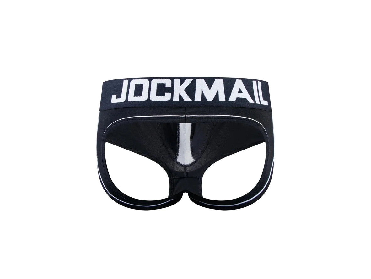 Gay Jock Briefs | JOCKMAIL Underwear Open Butt Boxer Briefs