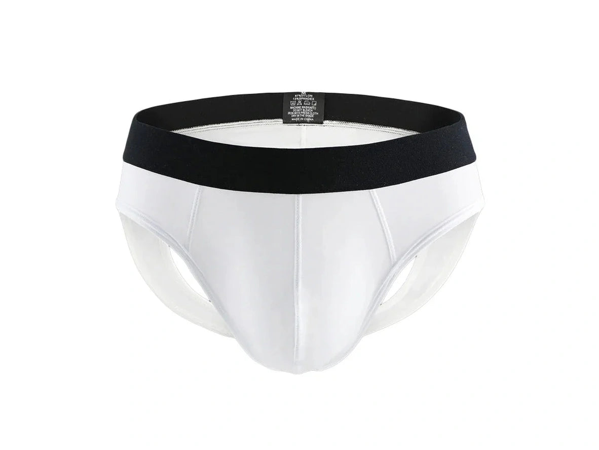 Gay Jock Briefs | Open Butt Underwear Briefs