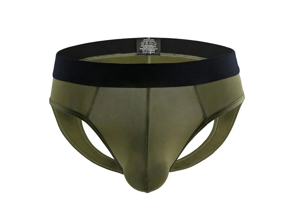 Gay Jock Briefs | Open Butt Underwear Briefs