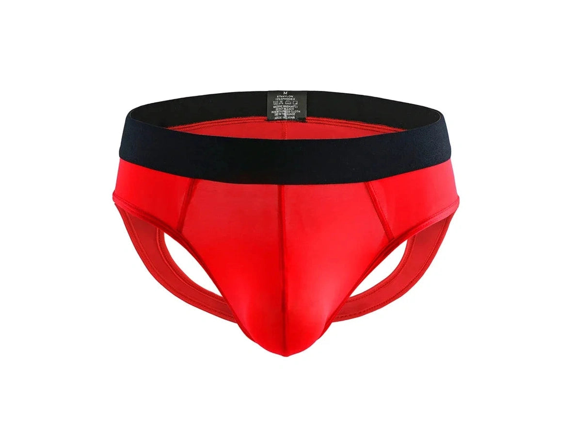 Gay Jock Briefs | Open Butt Underwear Briefs