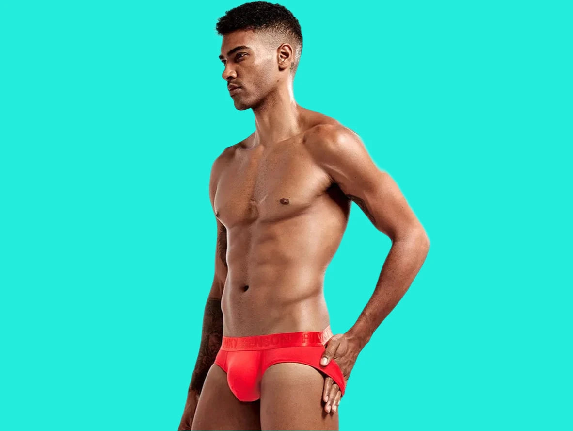 Gay Jock Briefs | PINK SENSON Sport Jock Briefs