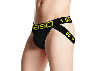 Gay Jockstraps | 0850 Sexy Gay Jocks - Black / M Waist 27-29"