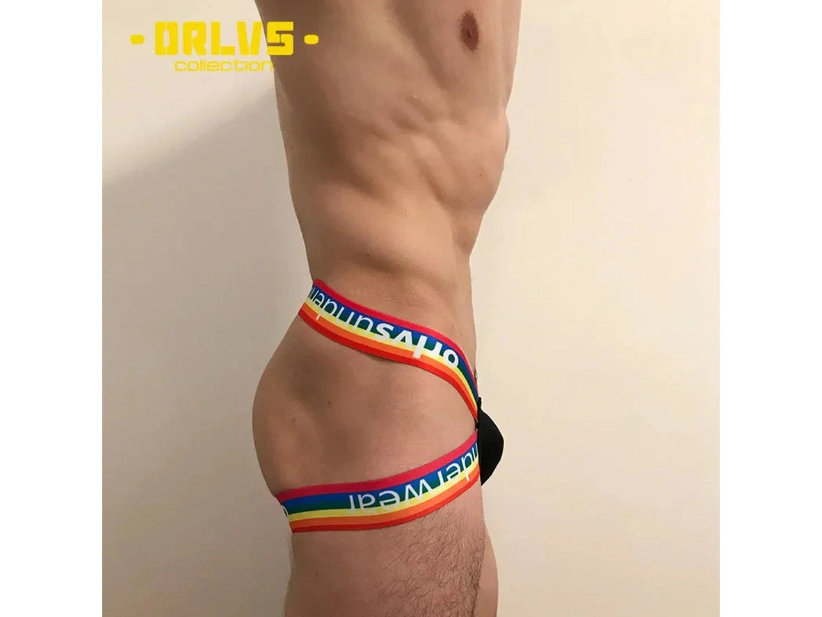 Gay Jockstraps | ORLVS Underwear Sexy Pride Jockstraps