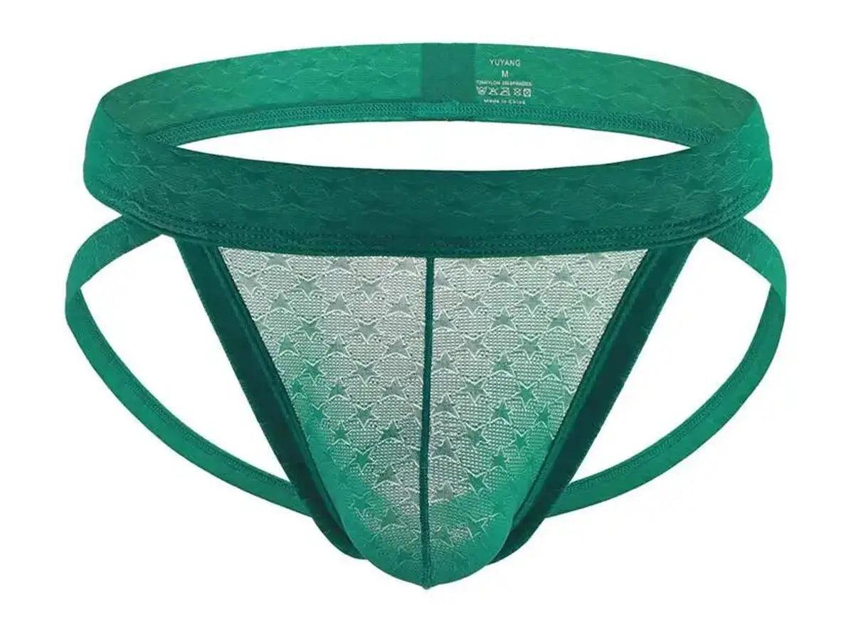 Gay Jockstraps | Smooth Long Bulge Pouch Gym Jockstrap