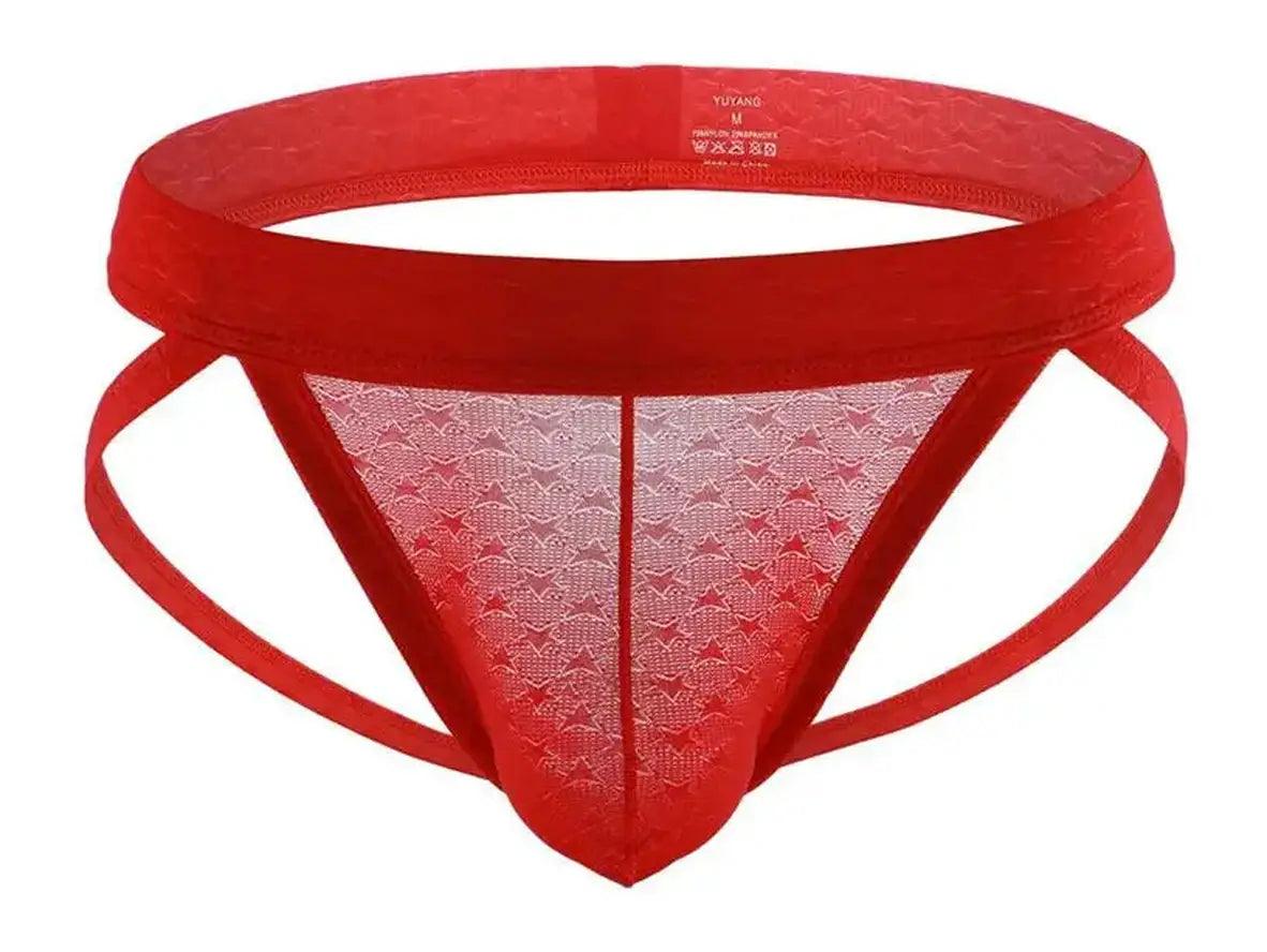 Gay Jockstraps | Smooth Long Bulge Pouch Gym Jockstrap