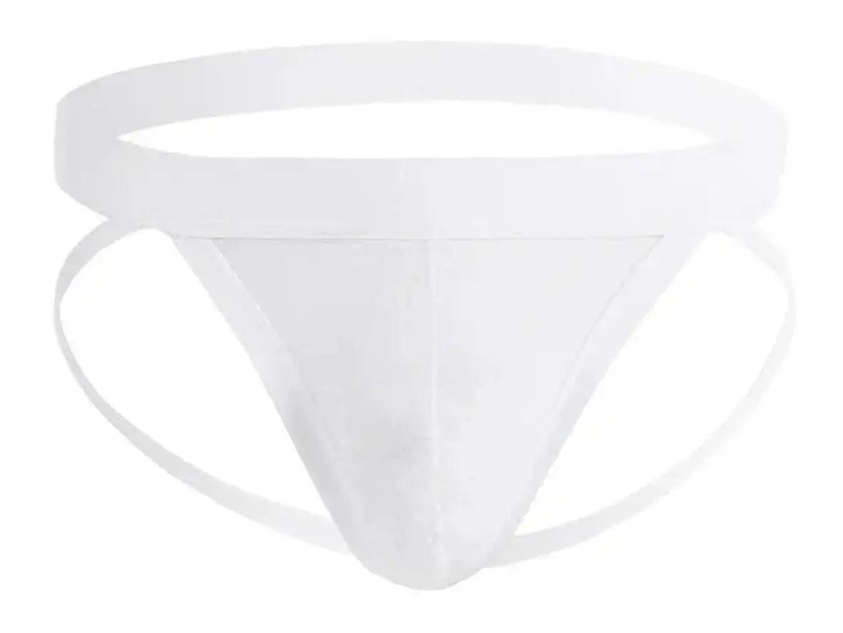 Gay Jockstraps | Smooth Long Bulge Pouch Gym Jockstrap