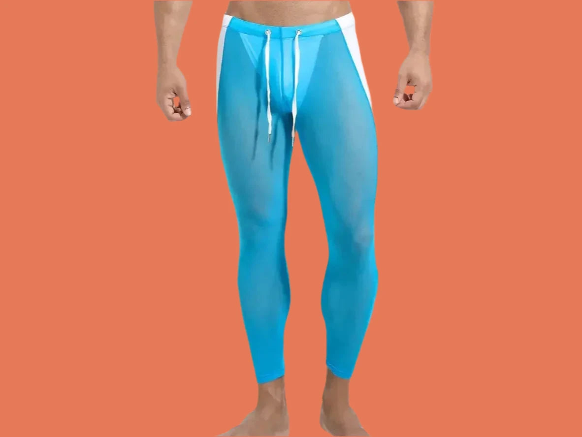 Gay Leggings | Mesh See Through Sport Leggings