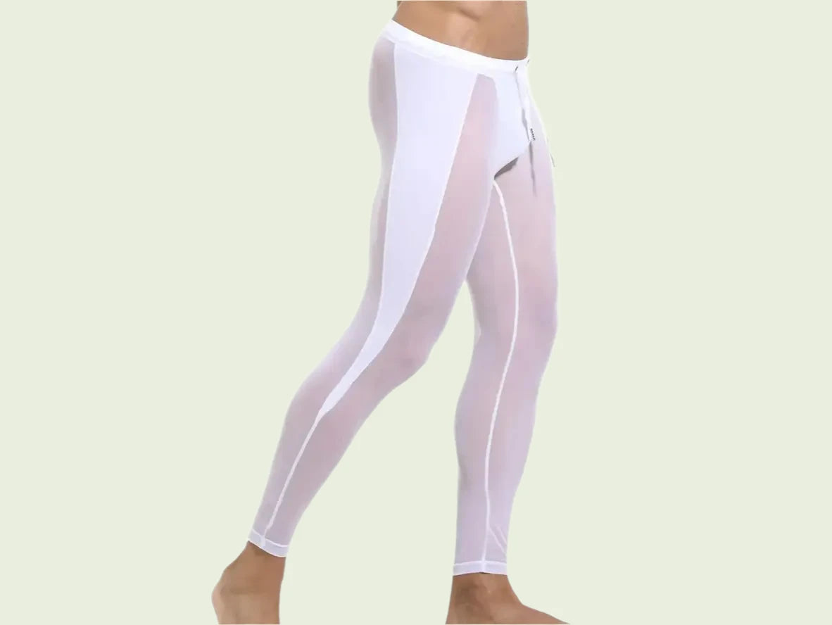Gay Leggings | Mesh See Through Sport Leggings
