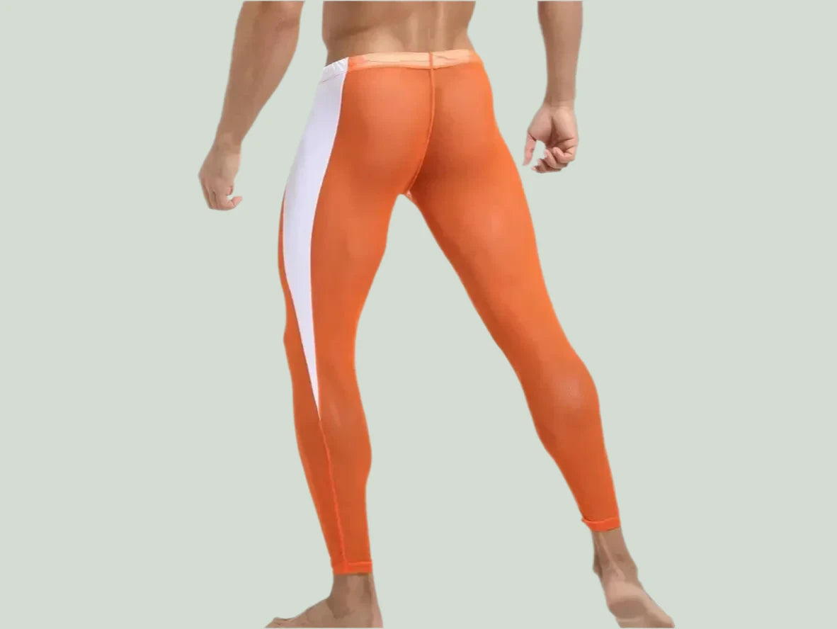 Gay Leggings | Mesh See Through Sport Leggings