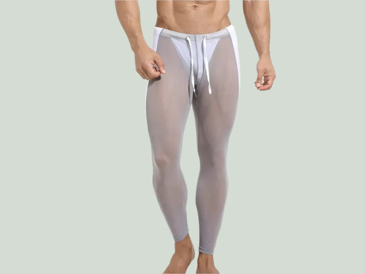 Gay Leggings | Mesh See Through Sport Leggings