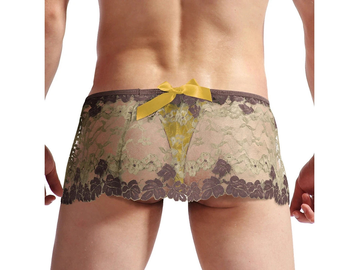 Gay Lingerie | CIOKICX Lace Lingerie Skirt Sleepwear