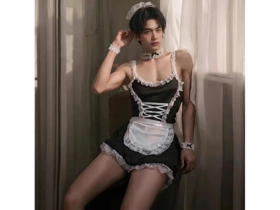 Gay Lingerie | Sexy Femboy Maid Costumes Gay Lingerie | Sexy Femboy Maid Costumes