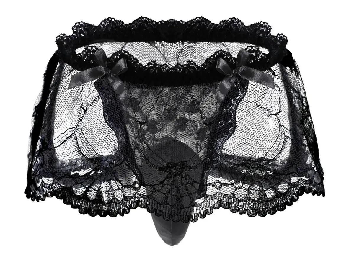 sexy lingerie gay ChiaoLezhee Lingerie Set For Men, Sexy Bra And Panty, Mens Sissy Clothes,  Thong Bikini Underwear G String Exotic Man Gay, Black at Amazon Men's  Clothing store
