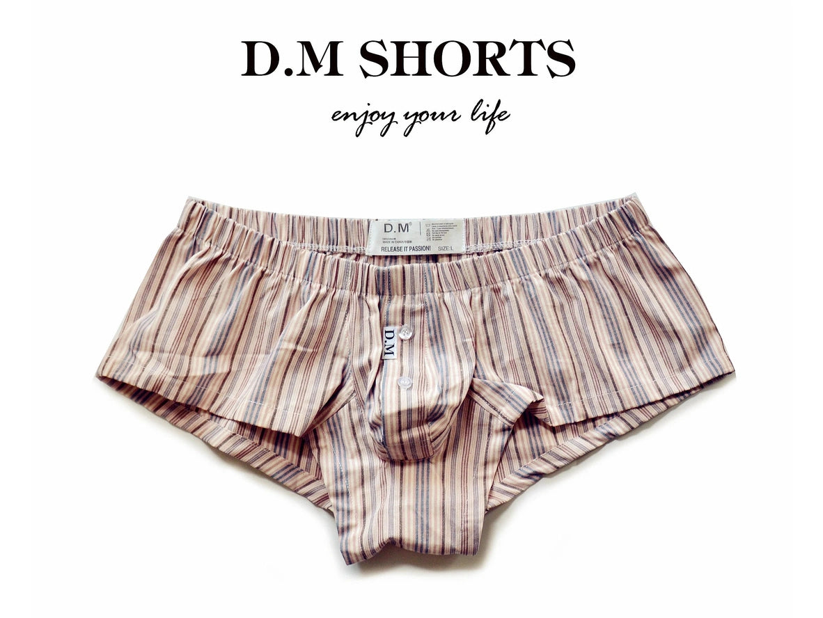 Gay Loungewear | D.M Plaid Stripe Sleep Bottoms