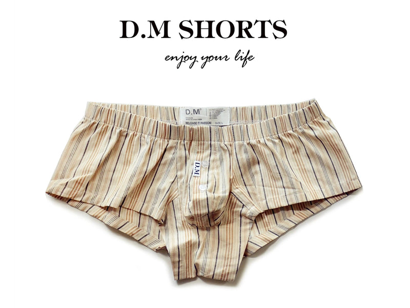 Gay Loungewear | D.M Plaid Stripe Sleep Bottoms