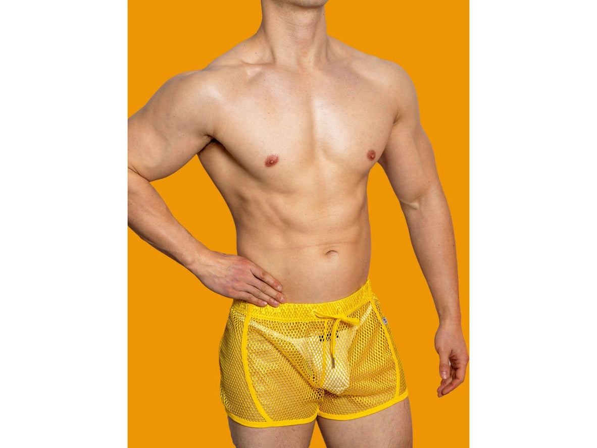 Gay Loungewear | D.M See-Through Home Shorts